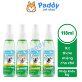 Xịt Thơm Miệng Cho Chó Tropiclean Oral Care 118ml (Mỹ) - Paddy Pet Shop